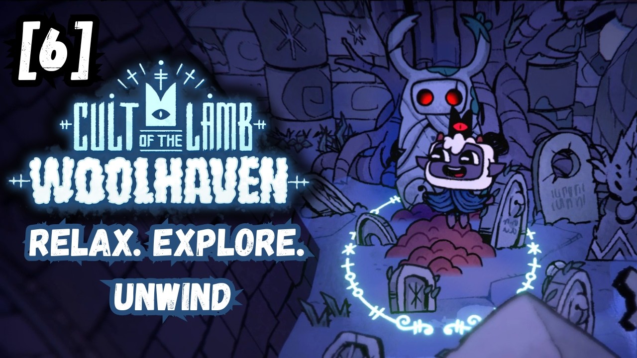 After the Storm - Cult of the Lamb DLC Woolhaven Part 6 | Relaxing Gameplay for Study & Sleep