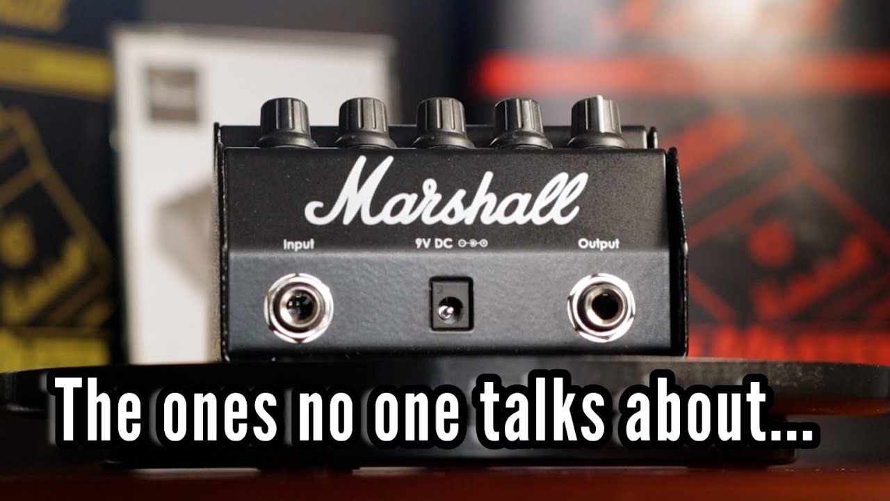 Why no one like these Marshall pedals...