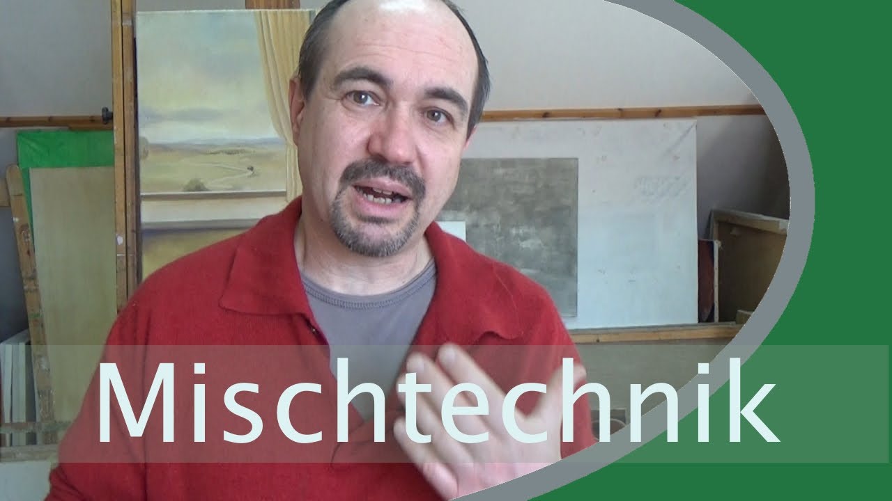 Mischtechnik in der Malerei