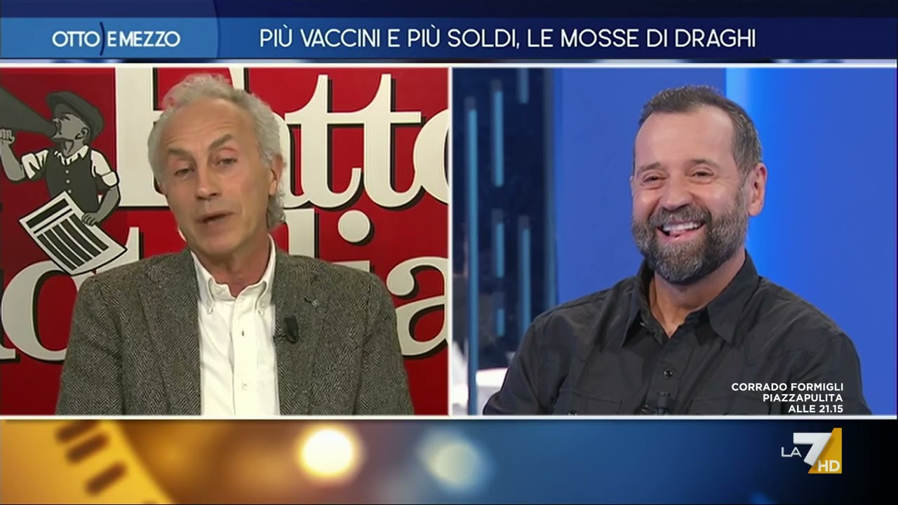 No vax, la stoccata di Marco Travaglio: 