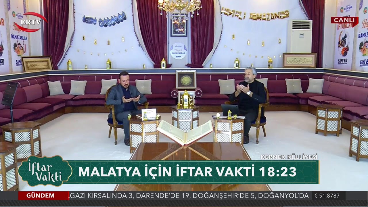 #CANLI İFTAR VAKTİ  / 26.02.2026