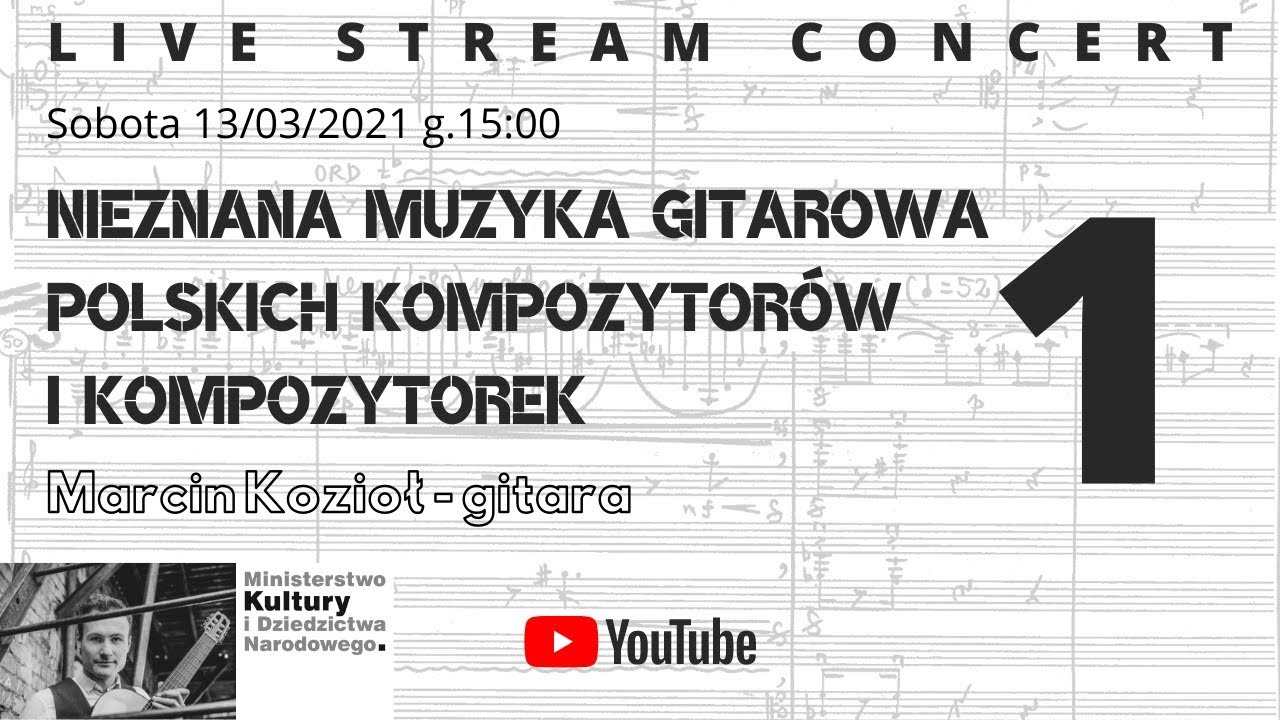 Nieznana muzyka gitarowa polskich kompozytorów  i kompozytorek (1)