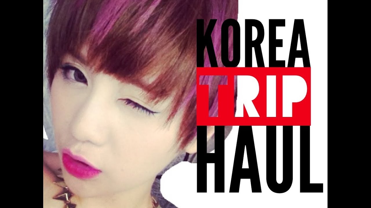 譚杏藍 Hana Tam - 我的韓國戰利品 My Beauty Korea Trip Haul