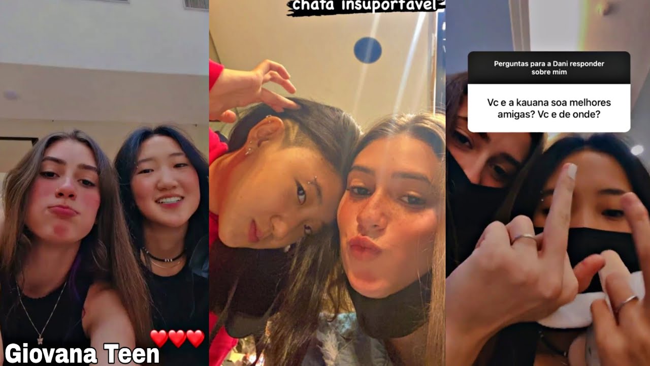 KAUANA E DANI RESPONDENDO PERGUNTAS DO INSTAGRAM ♡