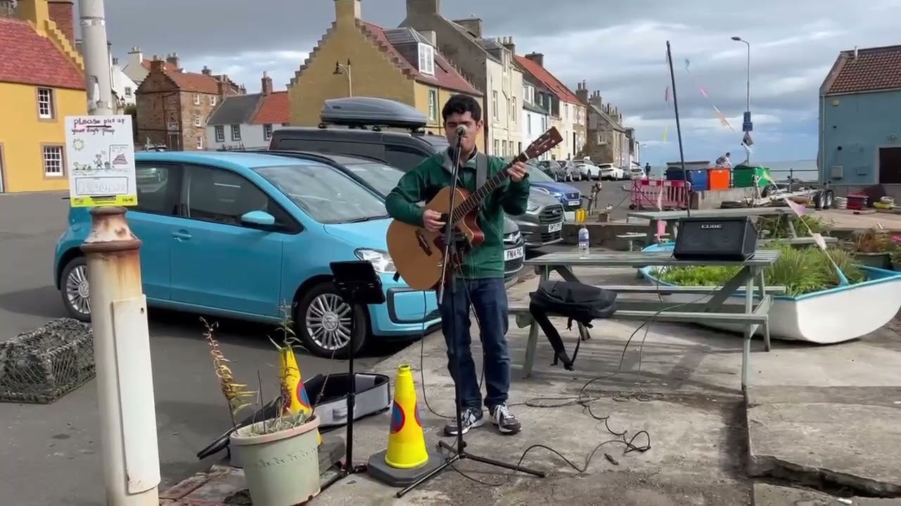 Simeon Chien Live at St Monan&rsquo;s Art Community Festival of &ldquo;We Didn&rsquo;t Start The Fire&rdquo; by Billy Joel