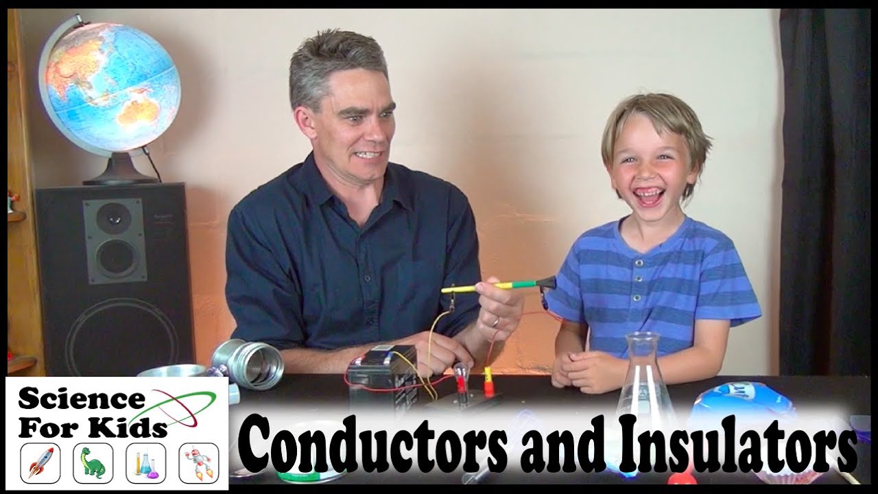 Conductors and Insulators - Electricity - Science for kids