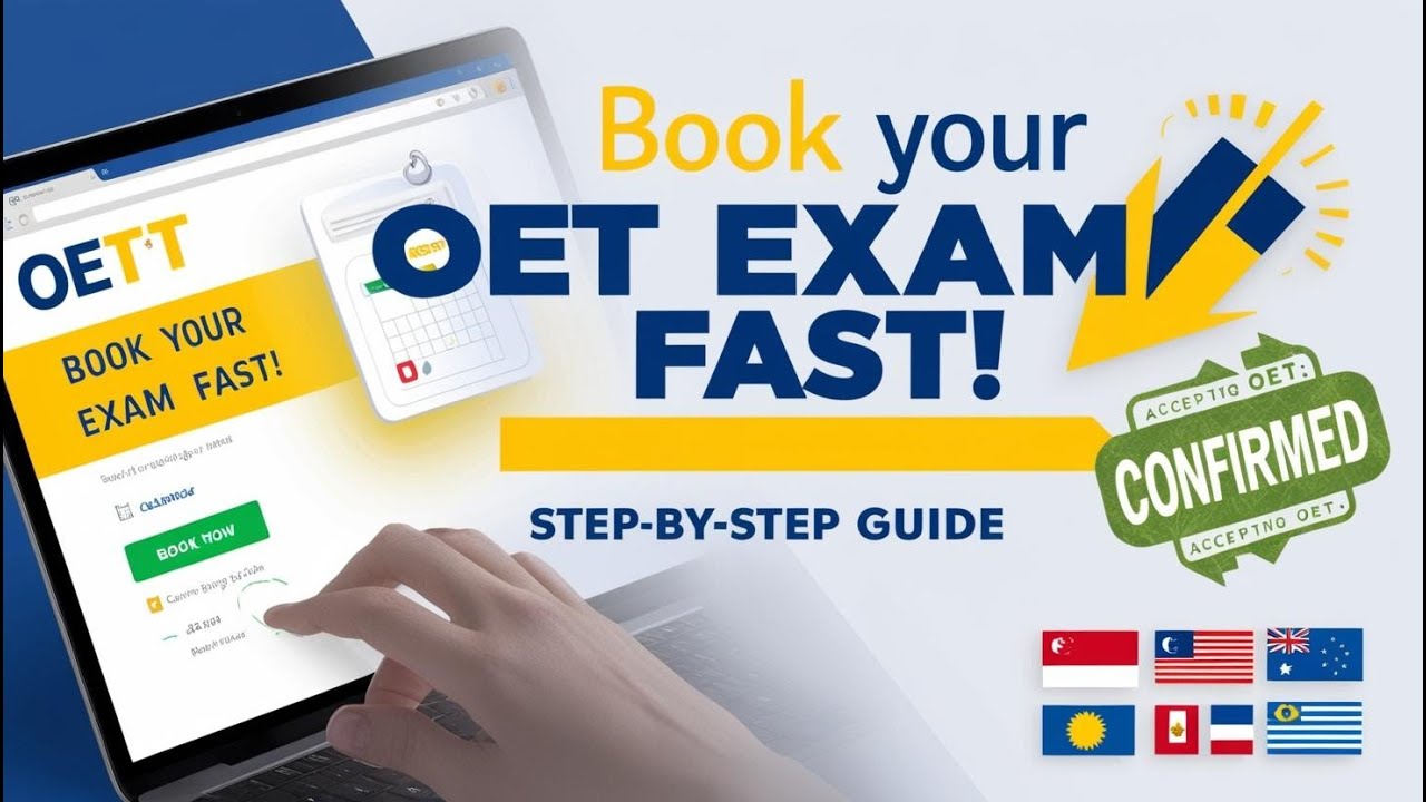 Step by Step How To Register for or Book The OET Exam 2024