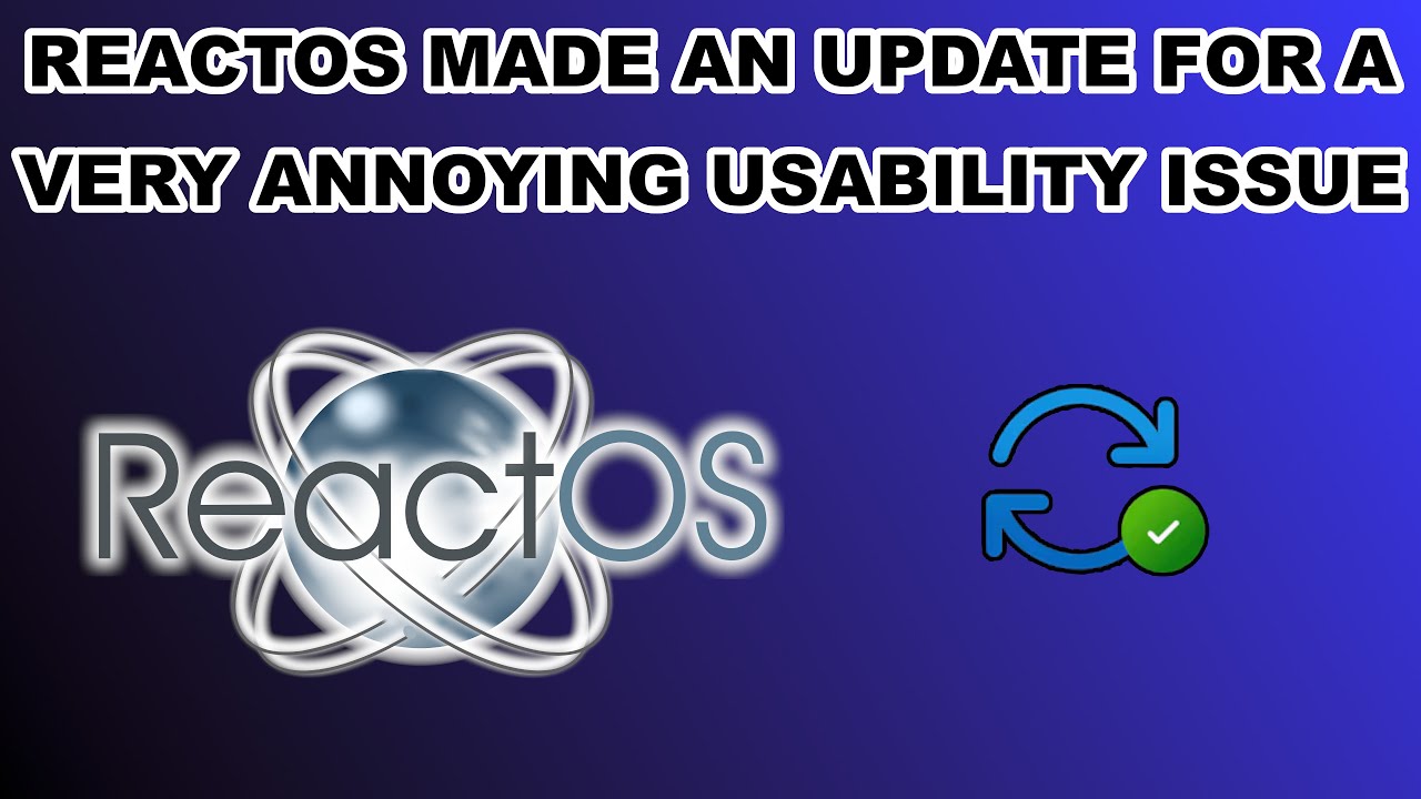 В обновлении ReactOS 0.4.16 исправлена ​​очень раздражающая проблема с удобством использования #Р...