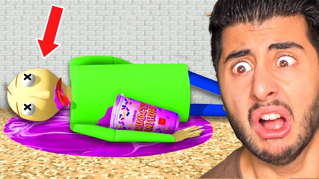 Baldi GRIMACE SHAKE içti!! (Clickbait Değil)
