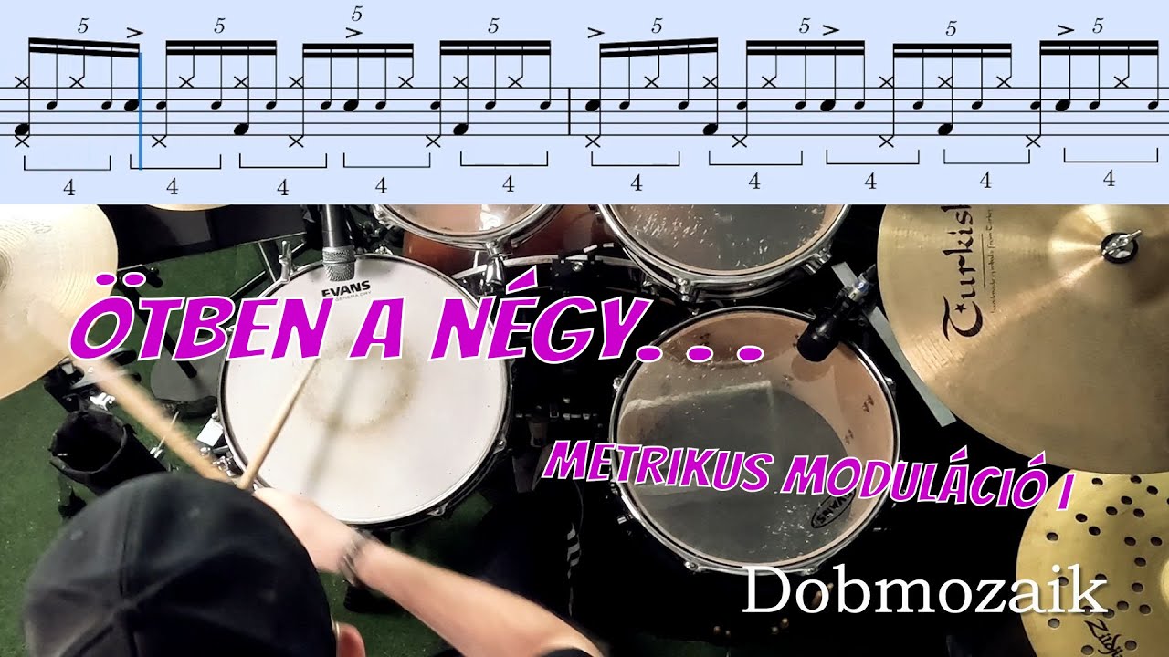 Doboktatás - Ötben a négy: Metrikus moduláció