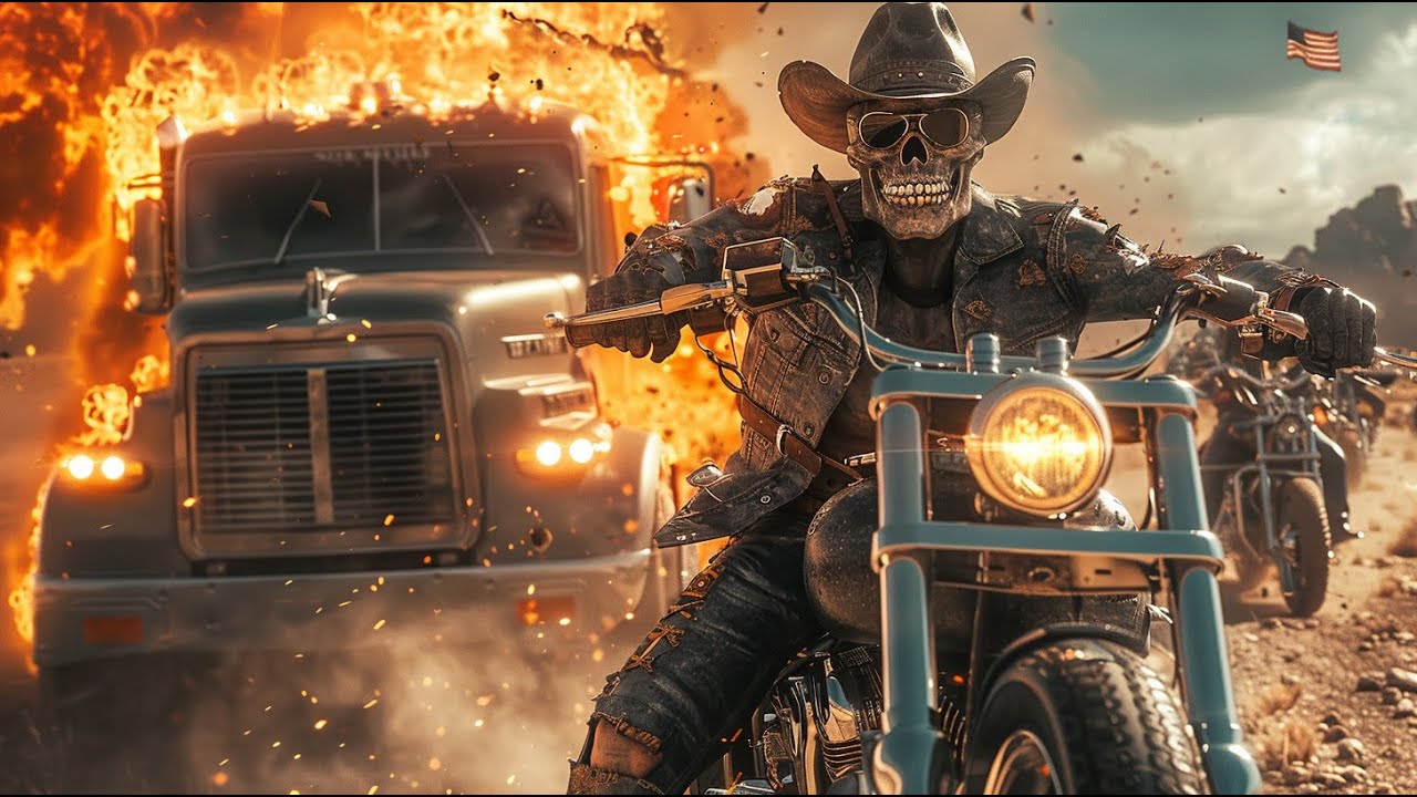 The ULTIMATE Outlaw Road Experience ⚡ Loud Riffs, Dirty Roads & No Rules
