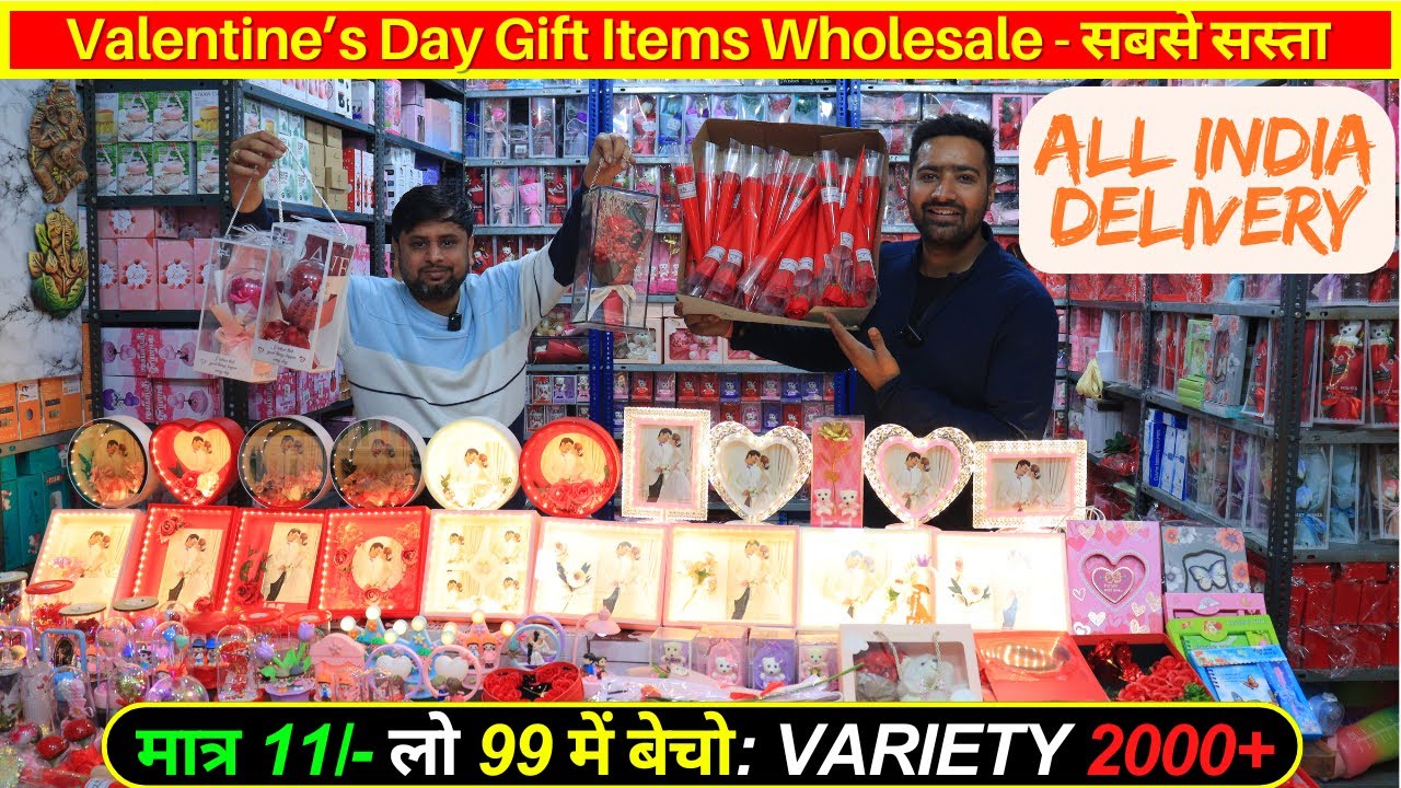 Valentine's day wholesale gift item market in delhi | Gift Items at Cheapest Price |