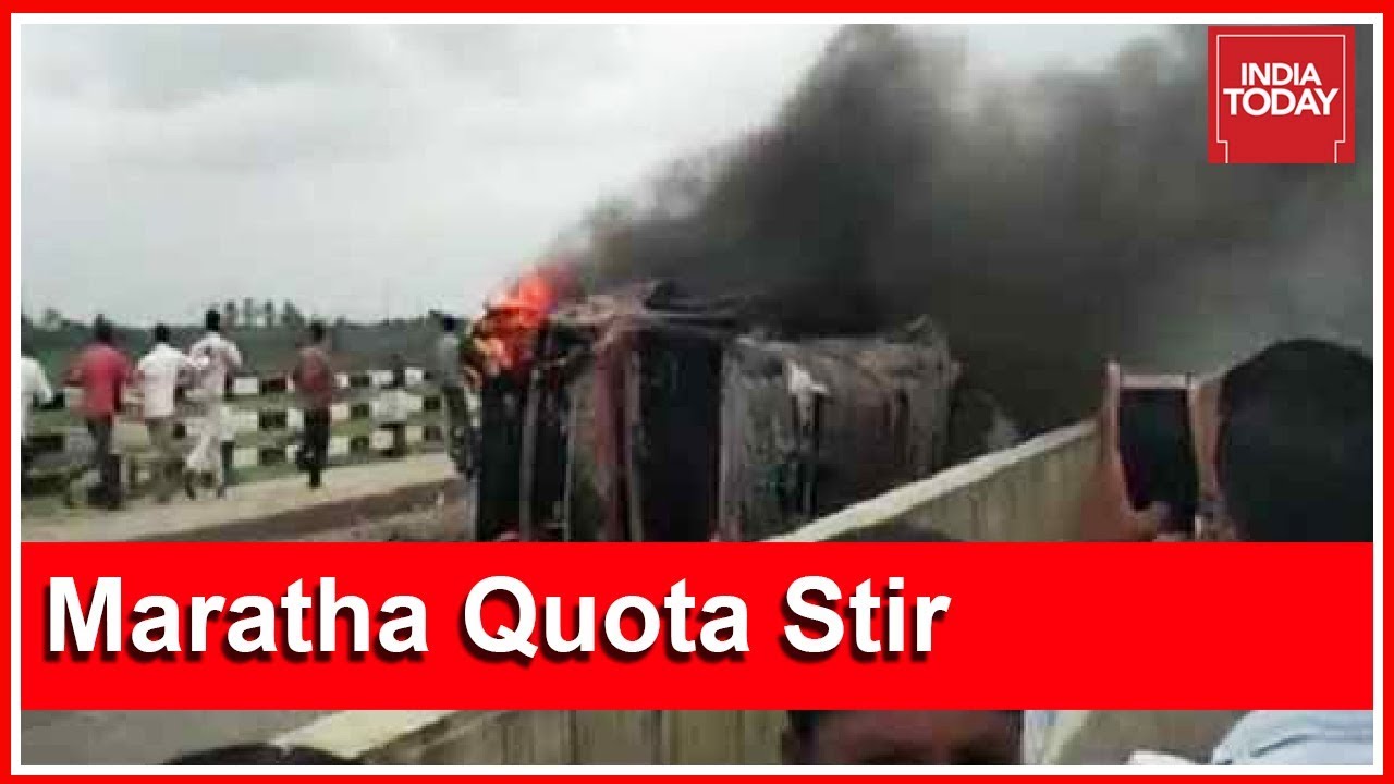 Day 2 Of Maratha Quota Protests: Suicide Of Protestor Triggers Violence