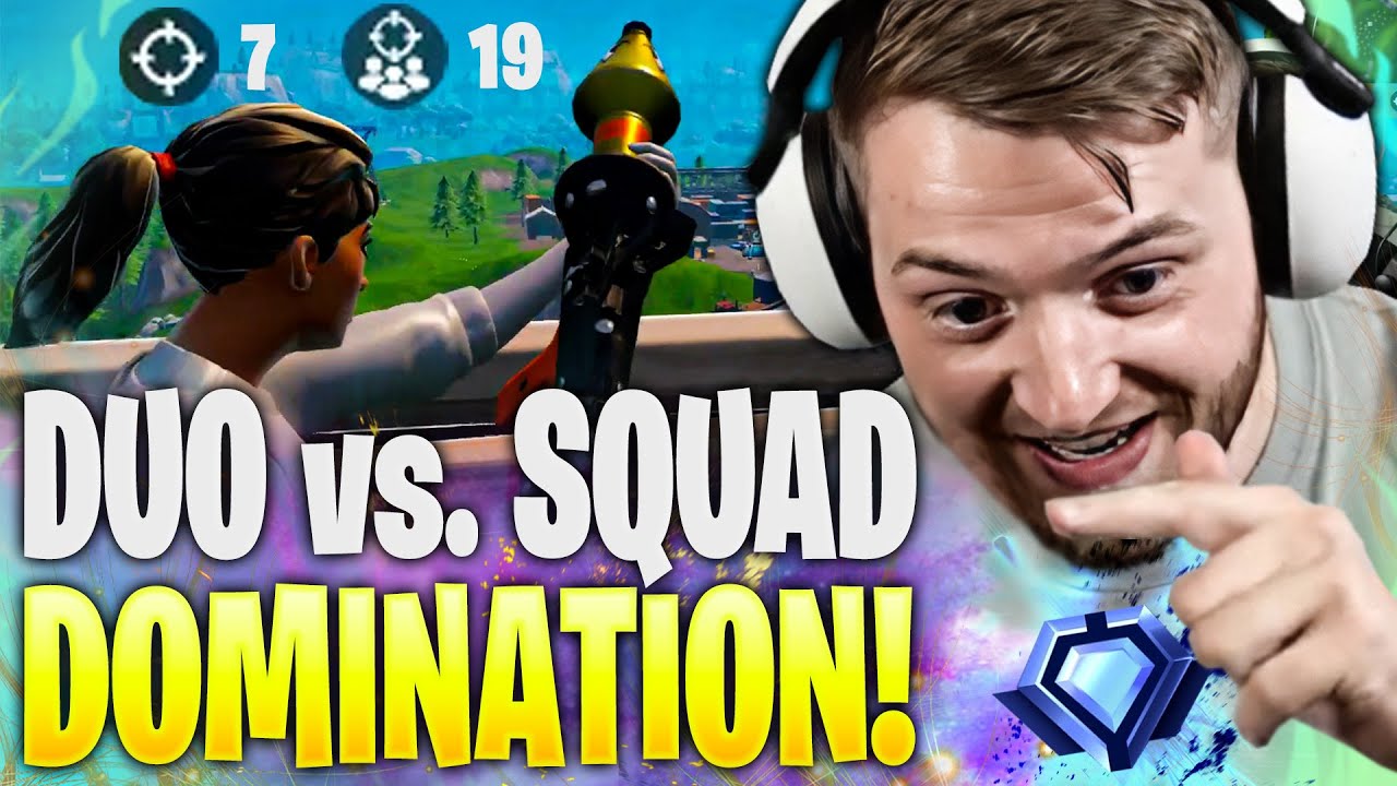 🔥🤣 Ich LÖSCHE ganze SQUADS AUS!!! Road to TOP 10 Global | Fortnite 🏆