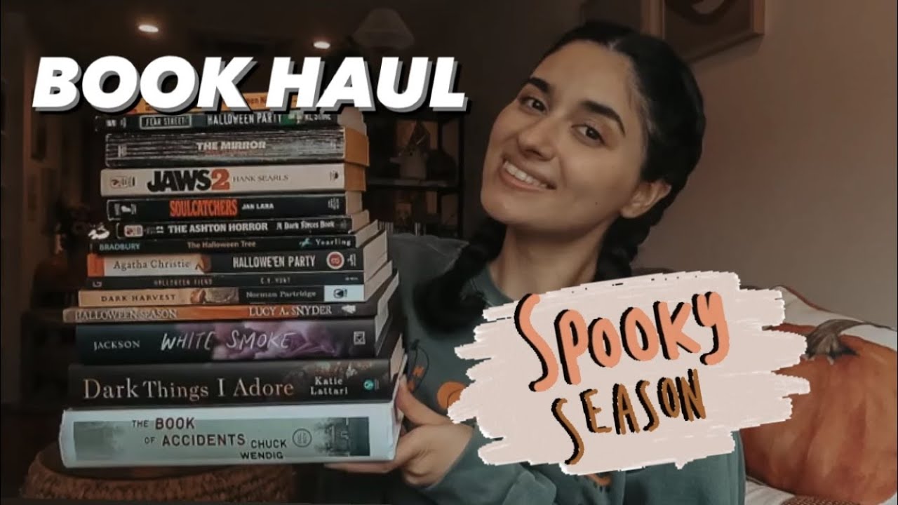 SPOOKY SEASON BOOK HAUL! (New Release & Thrifted Horror Books!)