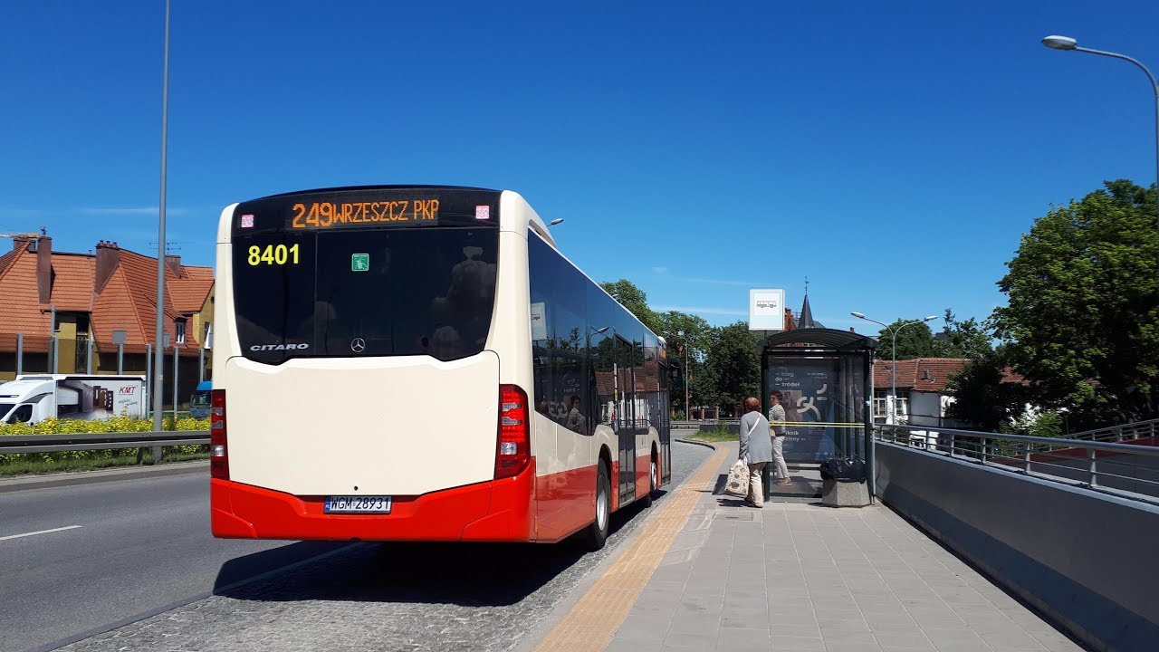 [BP Tour o. Gdańsk] Mercedes-Benz O530K Citaro C2 #8401 - linia 249, kierunek Wrzeszcz PKP