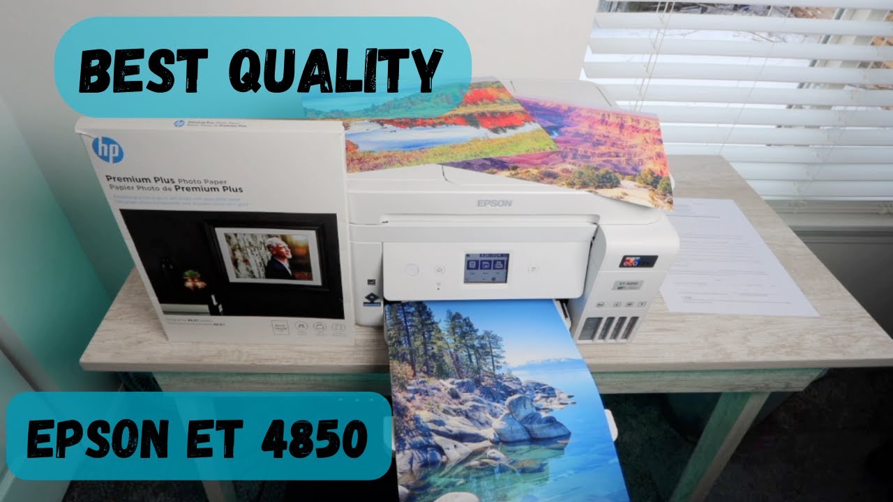 Тест качества печати Epson Et 4850 [ПОТРЯСАЮЩЕЕ КАЧЕСТВО!]