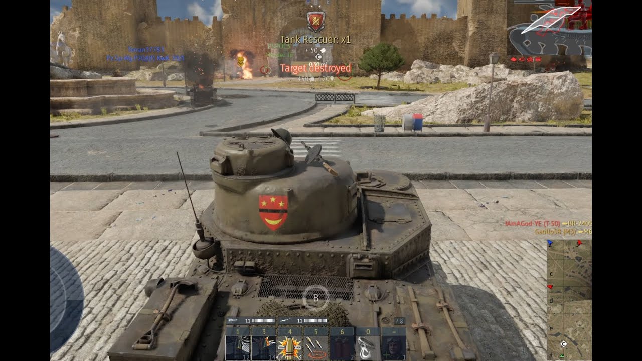 WAR THUNDER: BATTLES WITH THE M3 LEE: AMERICAN TANKS