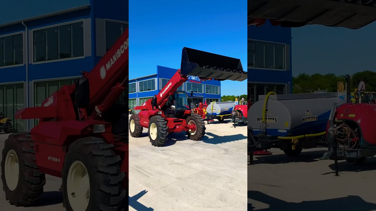ÎNCĂRCĂTOR / STIVUITOR TELESCOPIC Manitou MT 928-4 / TELESCOPIC LOADER / FORKLIFT Manitou MT 928-4