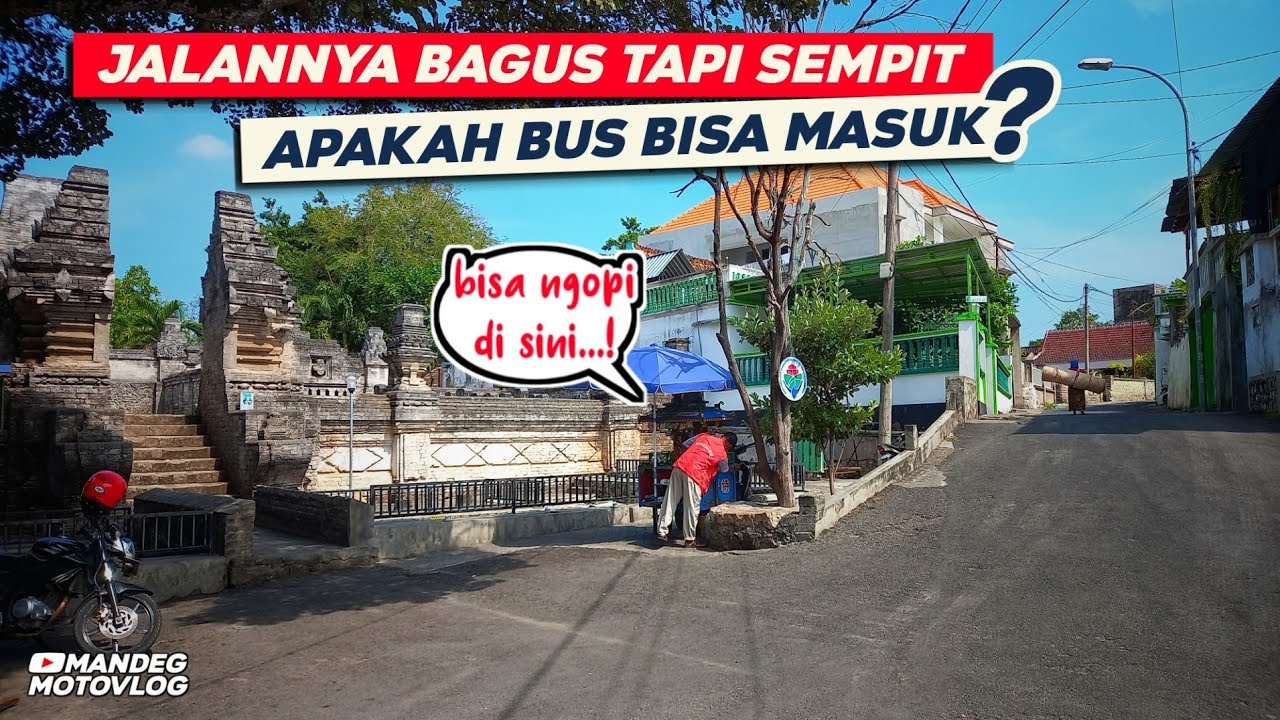 Jalan Menuju Makam Keramat Sunan Sendang Paciran Lamongan | Akaso V50X