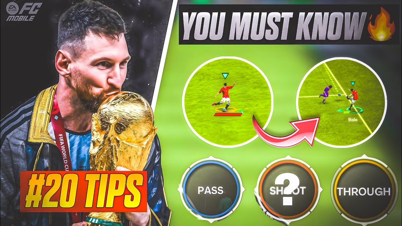 20 БЕЗУМНЫХ советов по FC Mobile, о которых вы никогда не знали🔥 (Обязательно к просмотру!)⚡