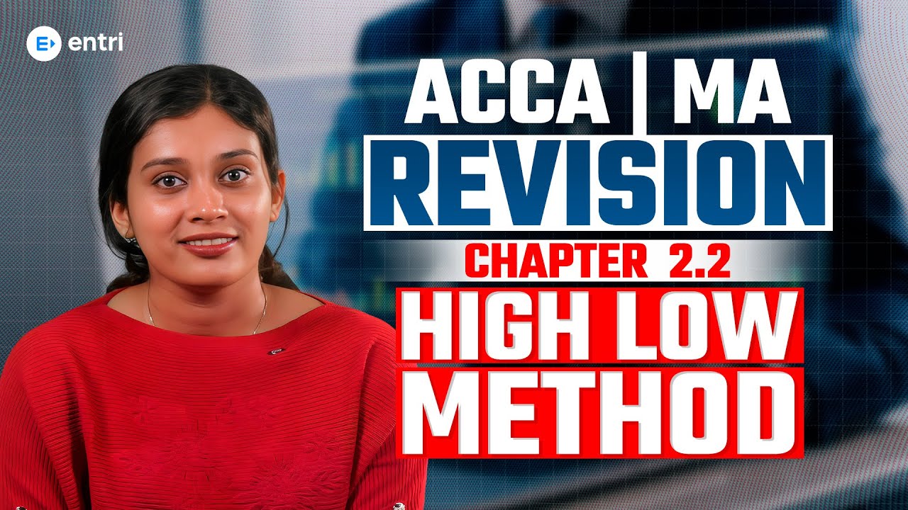 ACCA MA | Management Accounting | High-Low Method (Malayalam)