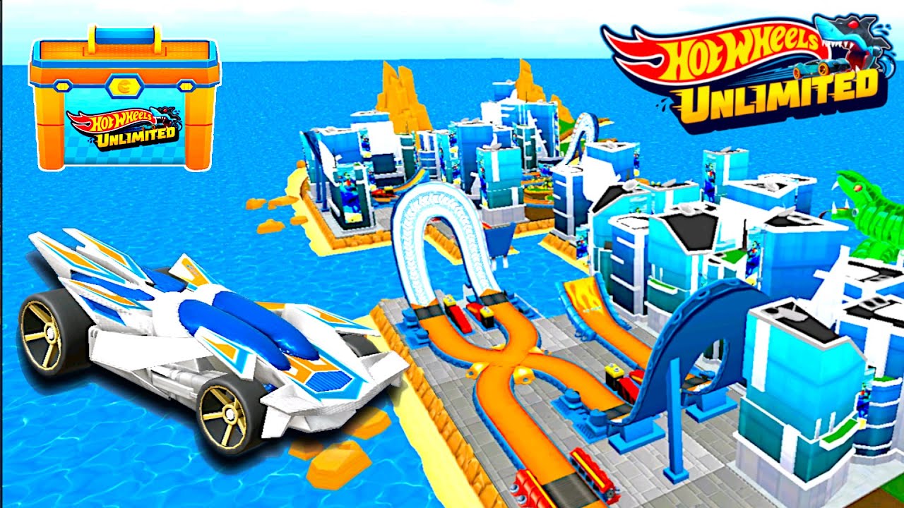 Hot Wheels Unlimited New Community Tracks Racing With RD-02 (Blue) Gameplay #56