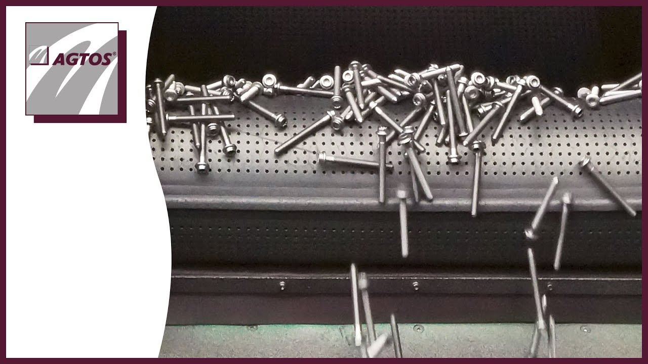 Blasting of fasteners and screws in line operation at Thielco - AGTOS