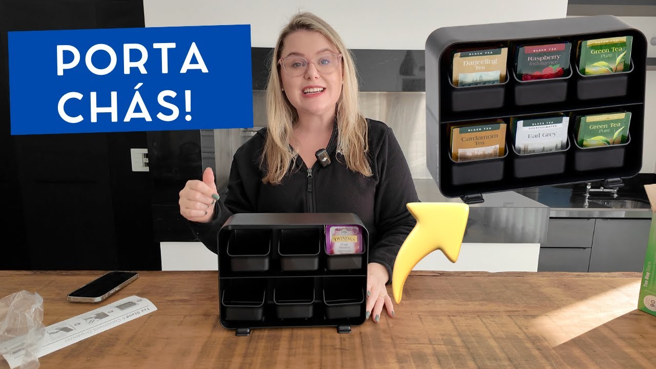 Porta Ch&aacute;s | Organizador de Saco de Ch&aacute;s