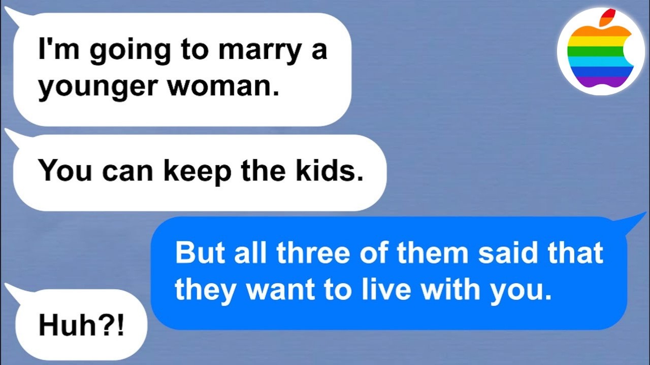 【Apple】My husband surprised me with a divorce… so our kids surprised him