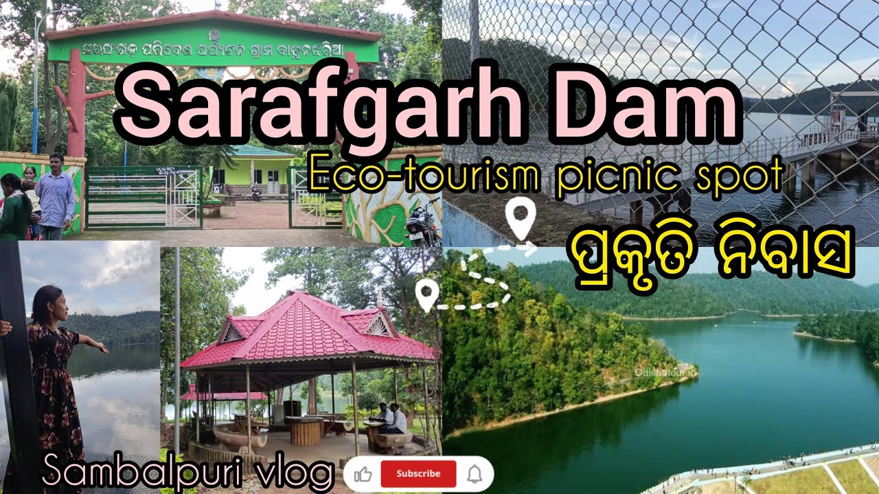 Sarafgarh Dam Sundargarh 📍 // Odisha Best Eco-tourism picnic spot 