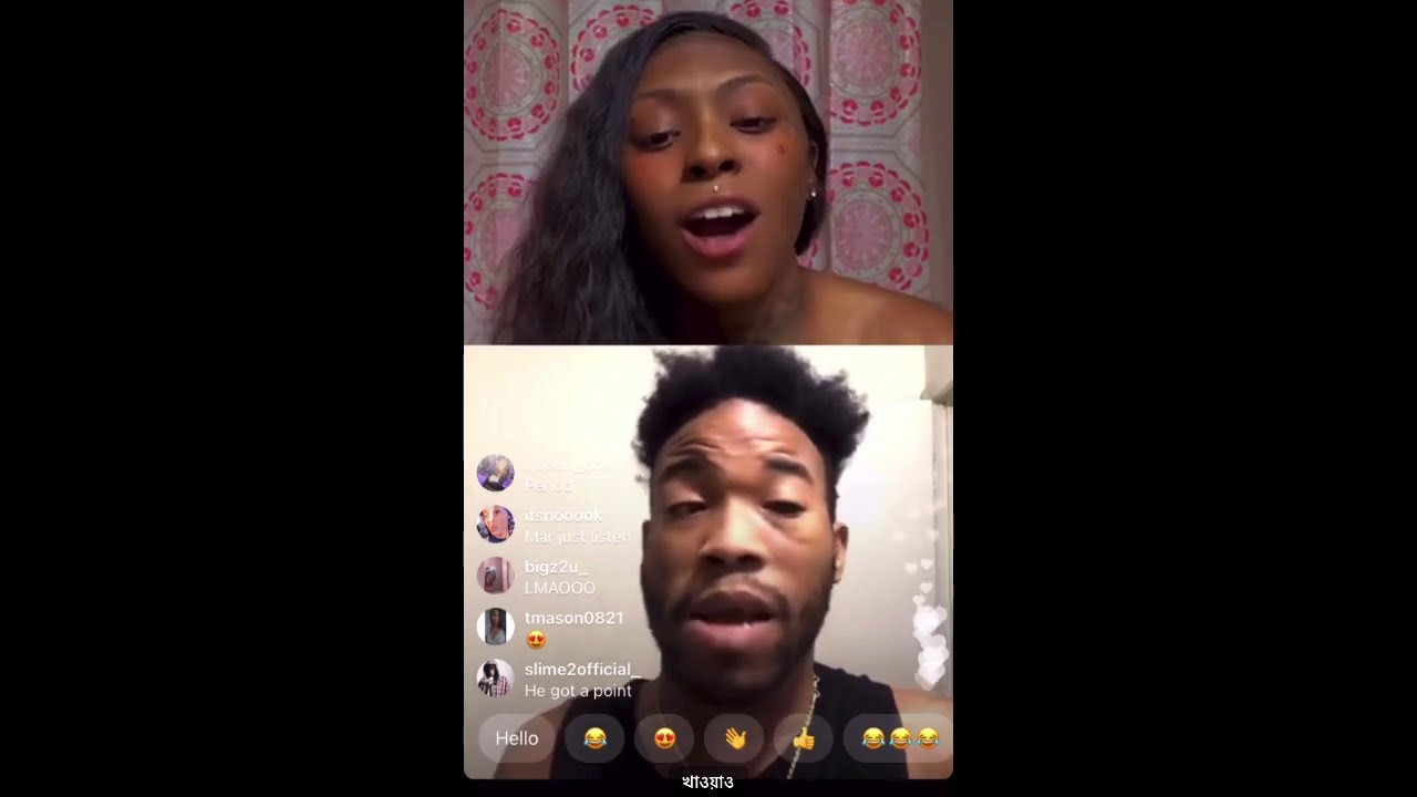 Part 1 of what led to Deja and Shamar altercation