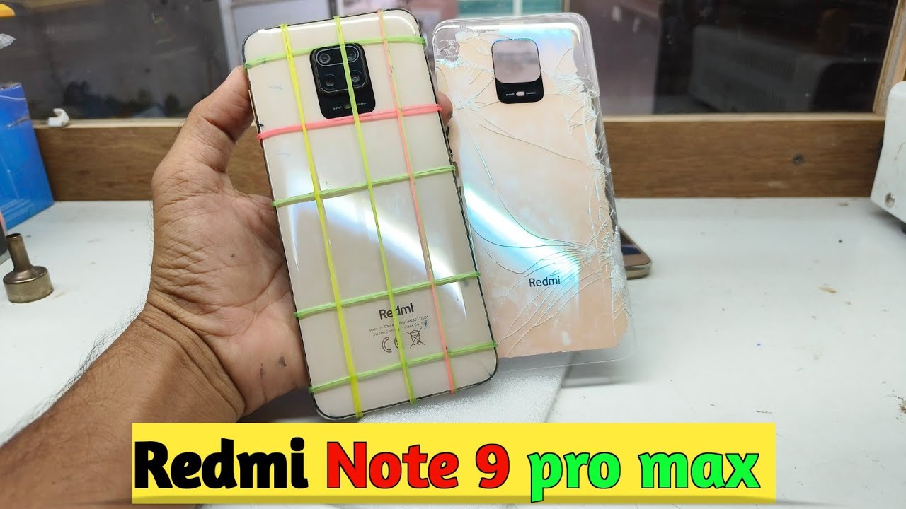 Redmi Note 9 Pro Back Panel Replacement | redmi note 9 pro back glass change | redmi_note9_pro_max