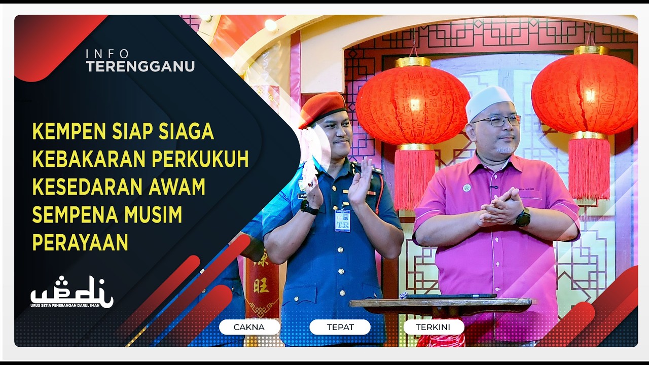 Kempen Siap Siaga Kebakaran Perkukuh Kesedaran Awam Sempena Musim Perayaan