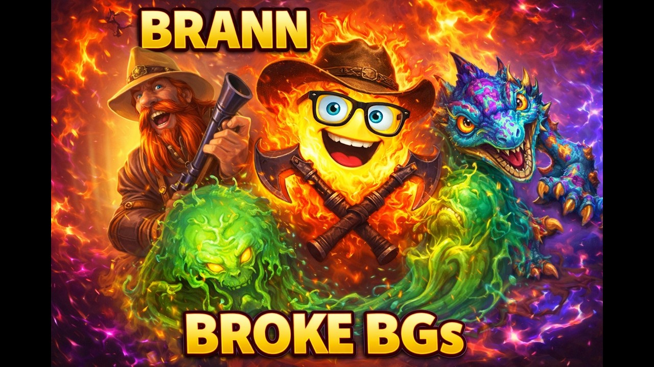 The Brann Bronzebeard Highroll That Won the Lobby | Hearthstone BGs