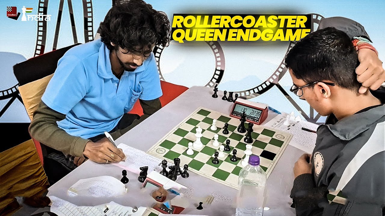 The King goes for a walk | Vignesh B vs Utkrisht Tuli | National Championship 2024