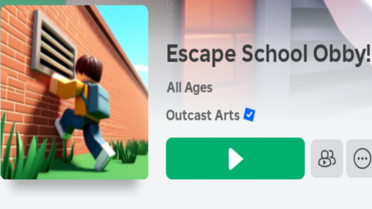 ESCAPE SCHOOL OBBY! (ALL STAGES COMPLETED) ROBLOX