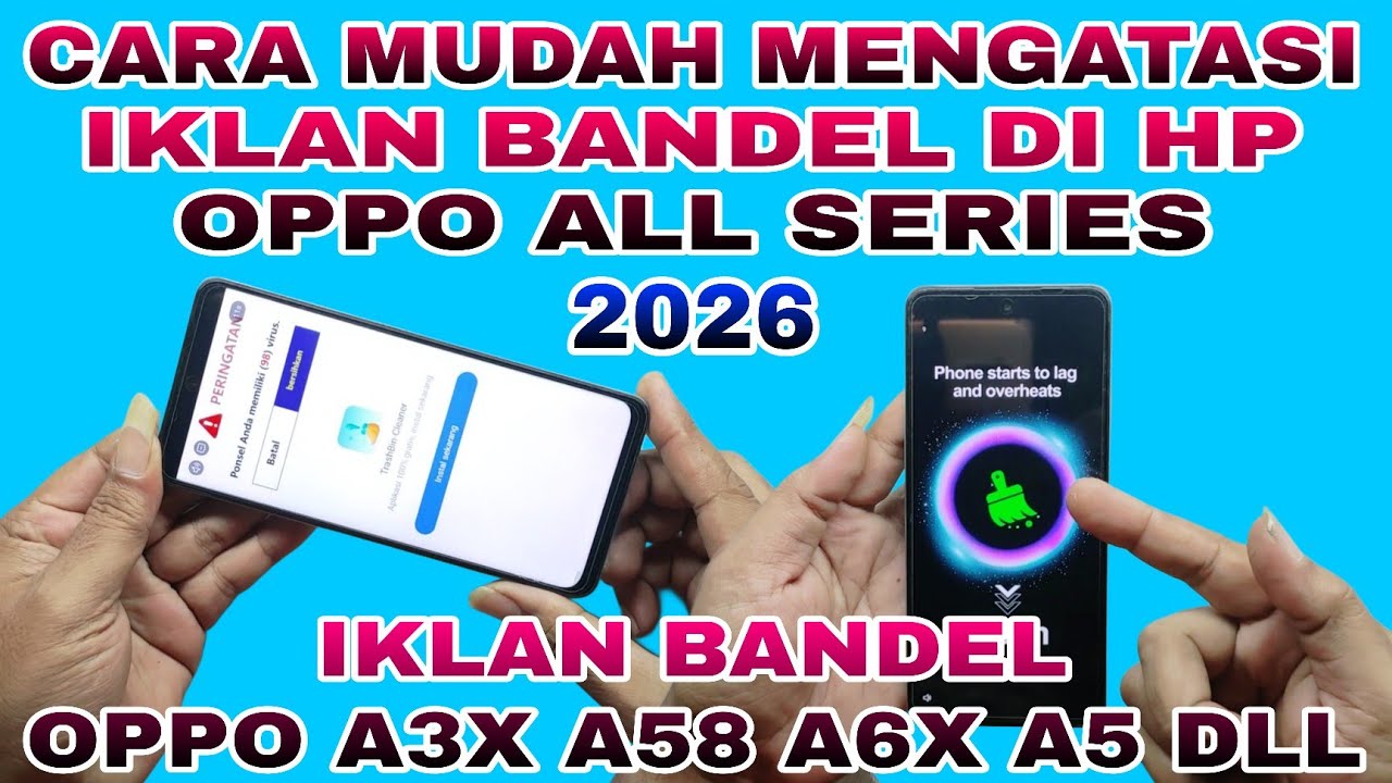IKLAN OPPO A3X || CARA MENGHILANGKAN IKLAN DI HP OPPO A3X || HOW TO DISABLE ADS OPPO A3X