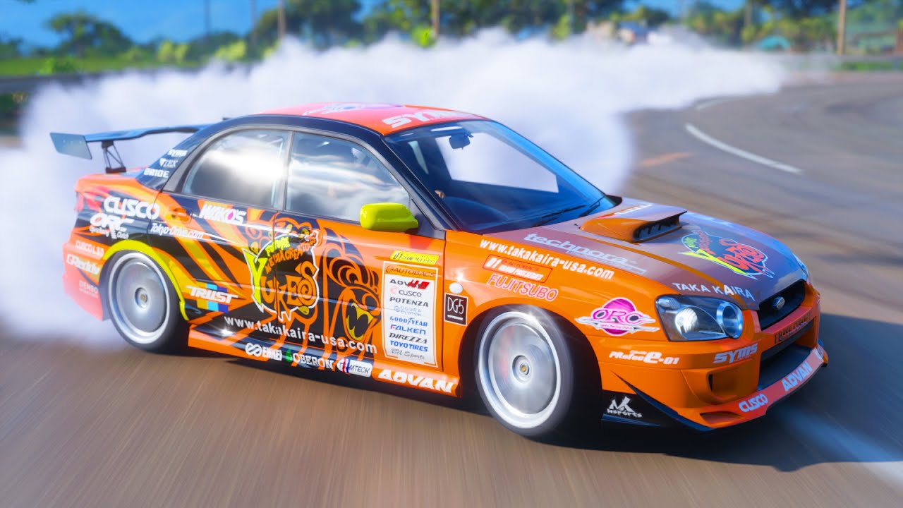 My First AWD DRIFT Car Build in Forza Horizon 5 | Thrustmaster Wheel & Shifter