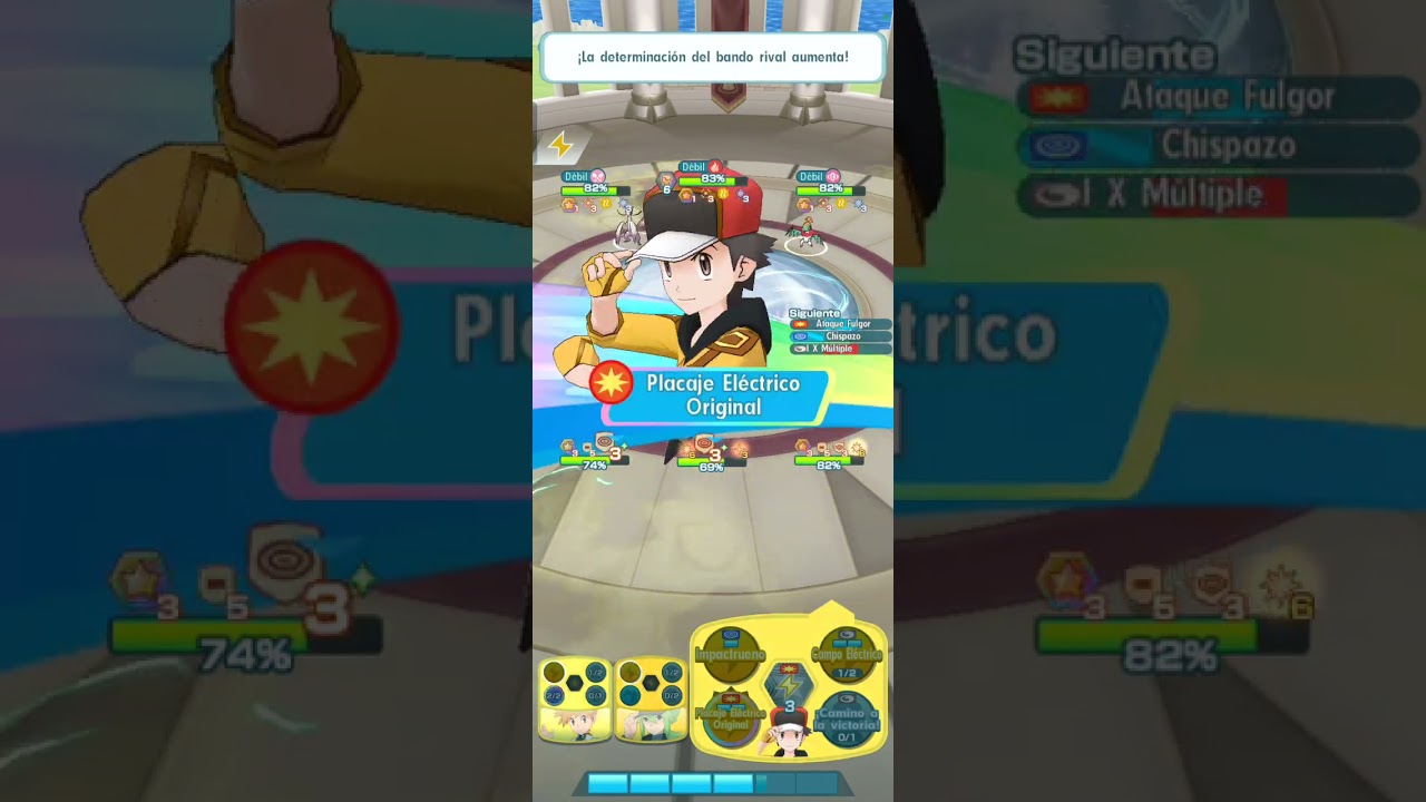 Pokémon Masters EX - Pasio Tower VS Korrina (Electric - Floor 27)