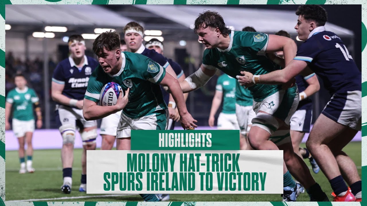 Highlights: Scotland U20 v Ireland U20
