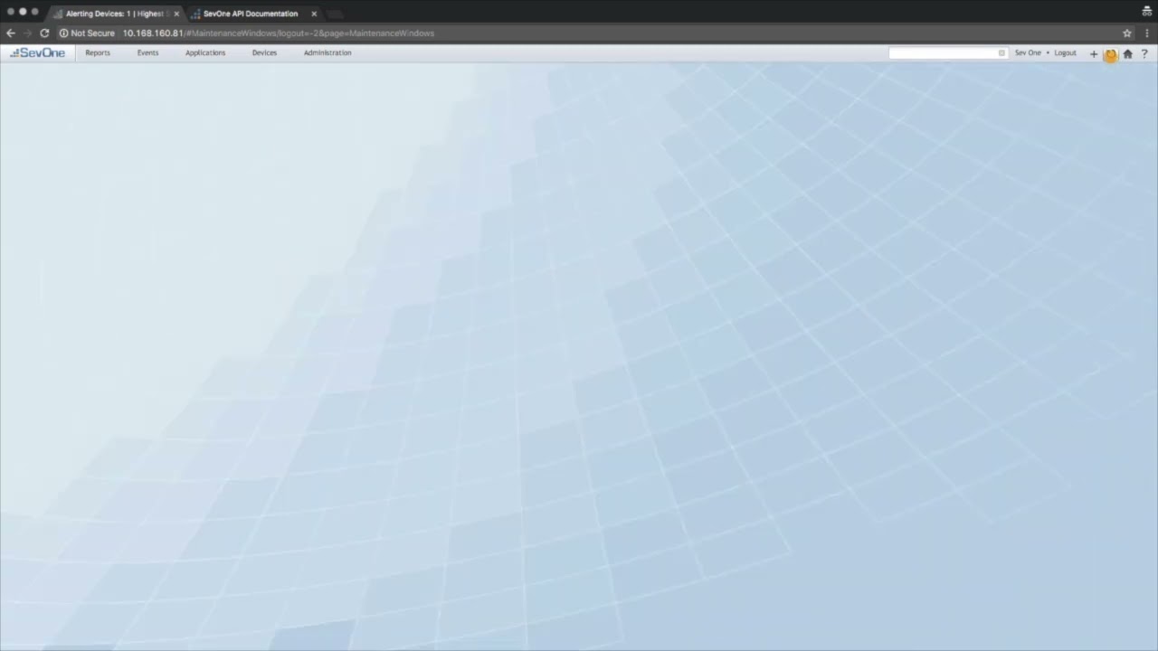 Use Maintenance Windows API