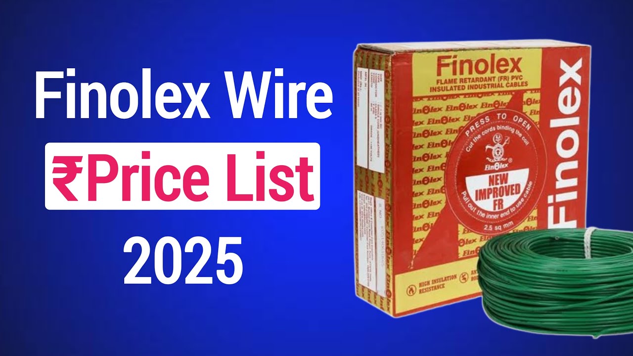 Прайс-лист на провода Finolex 🔥