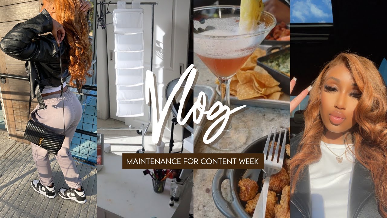 VLOG: MAINTENANCE + PREP FOR CONTENT WEEK | KY LASHAII