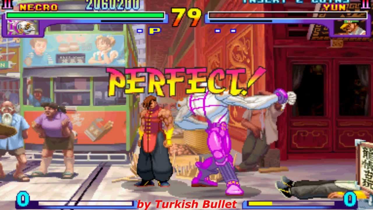 Street Fighter III: New Generation (Arcade) - (Длинная игра - Necro | Высокая сложность)