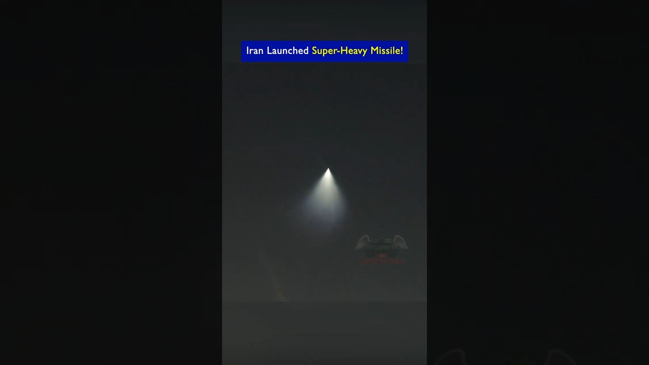 Iran Launches Its Biggest Ballistic Missile Toward US Base!!