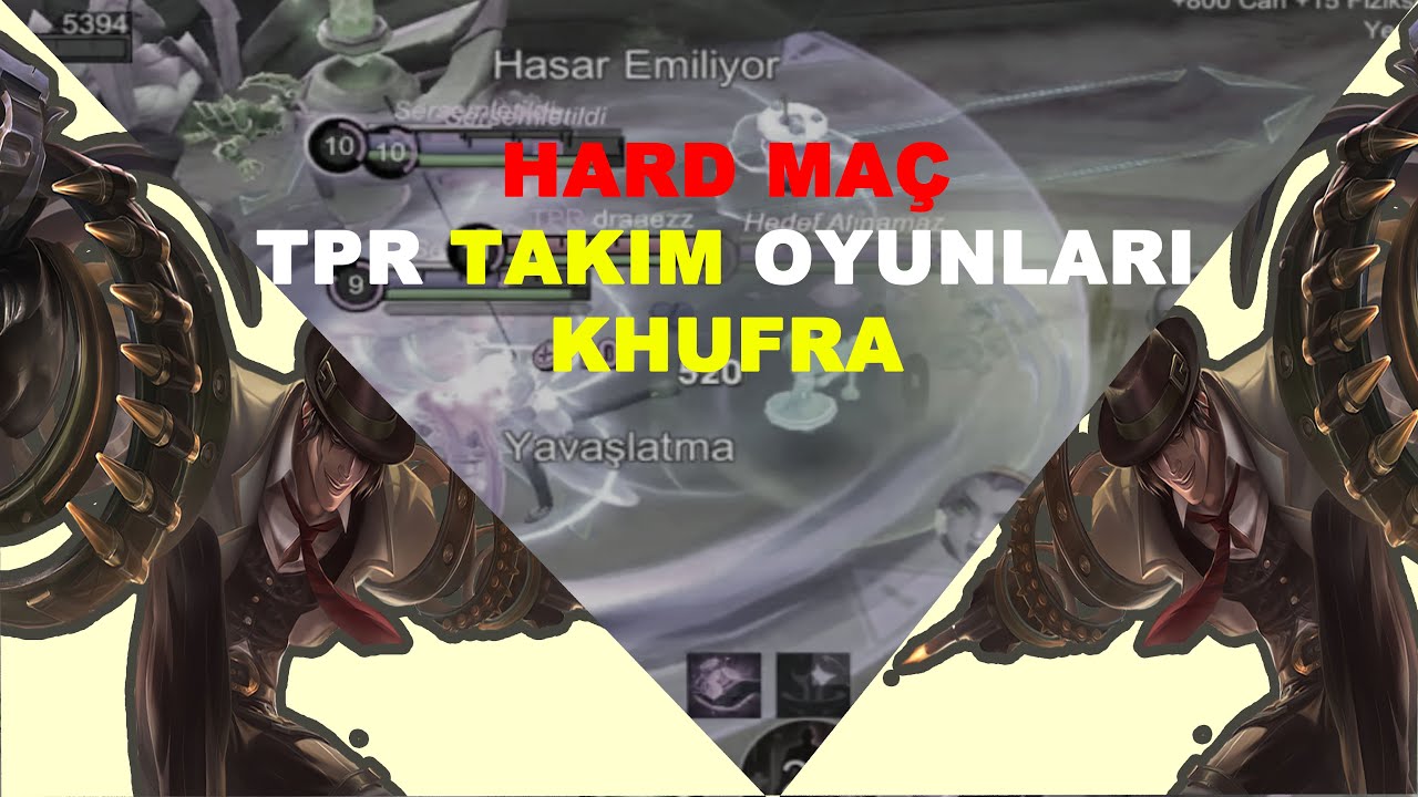 KÜÇÜK BİR AÇIKLAMA VİDEOSU / HARD MAÇTA KHUFRA GAMEPLAY / TPR TAKIM OYUNLARI