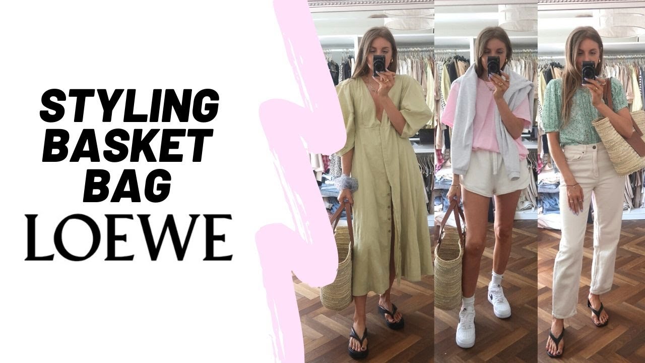 STYLING THE LOEWE BASKET BAG / 10 Summer Outfit Ideas/  Sinead Crowe