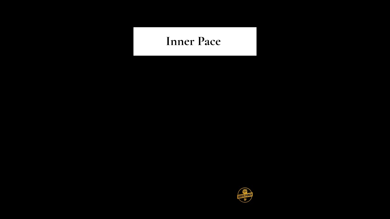 Keep Moving - Inner Pace 