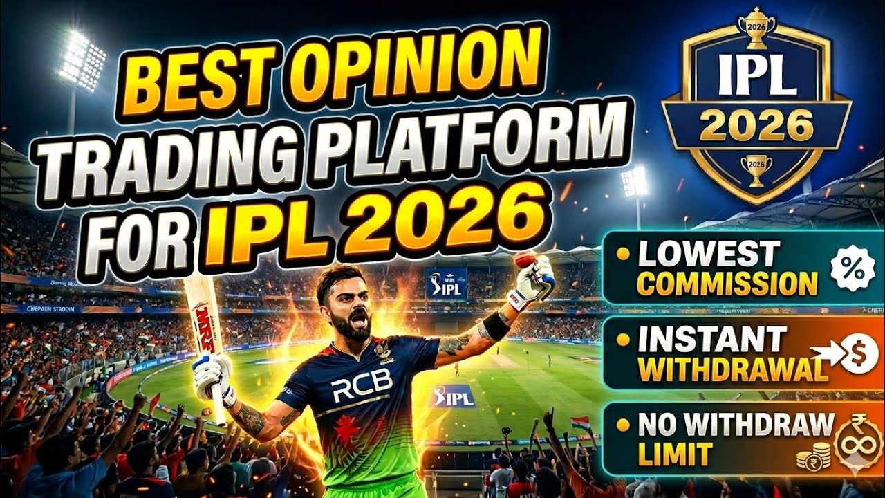 Best Opinion trading App | Best Cricket Prediction App like Probo